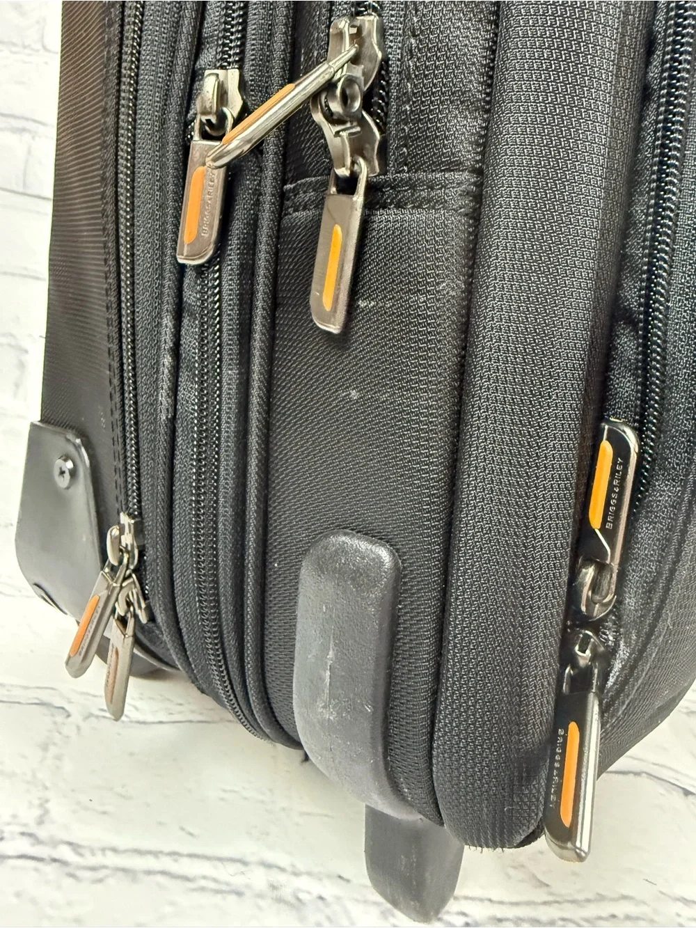 BRIGGS & RILEY Travelware Carry-on Laptop Rolling Black Travel Expandable Bag